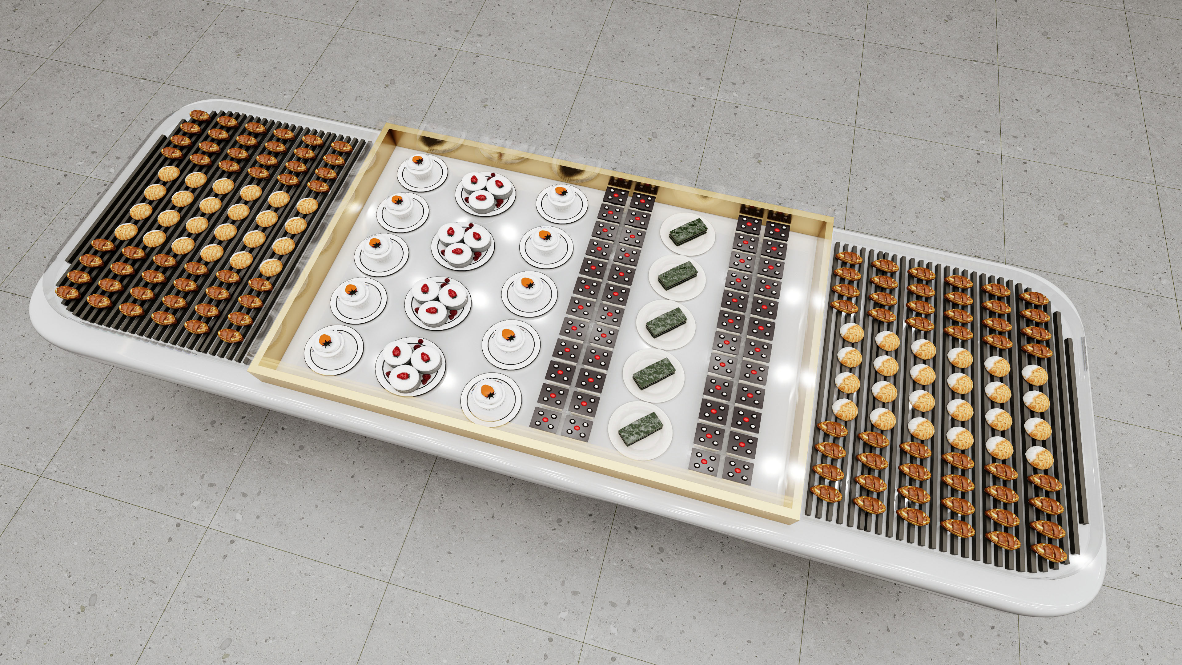 Bakery Interiors 3D model_12