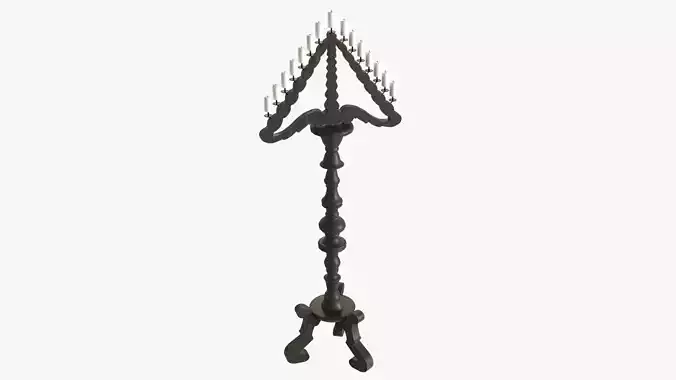 Candlestick holder 3D model