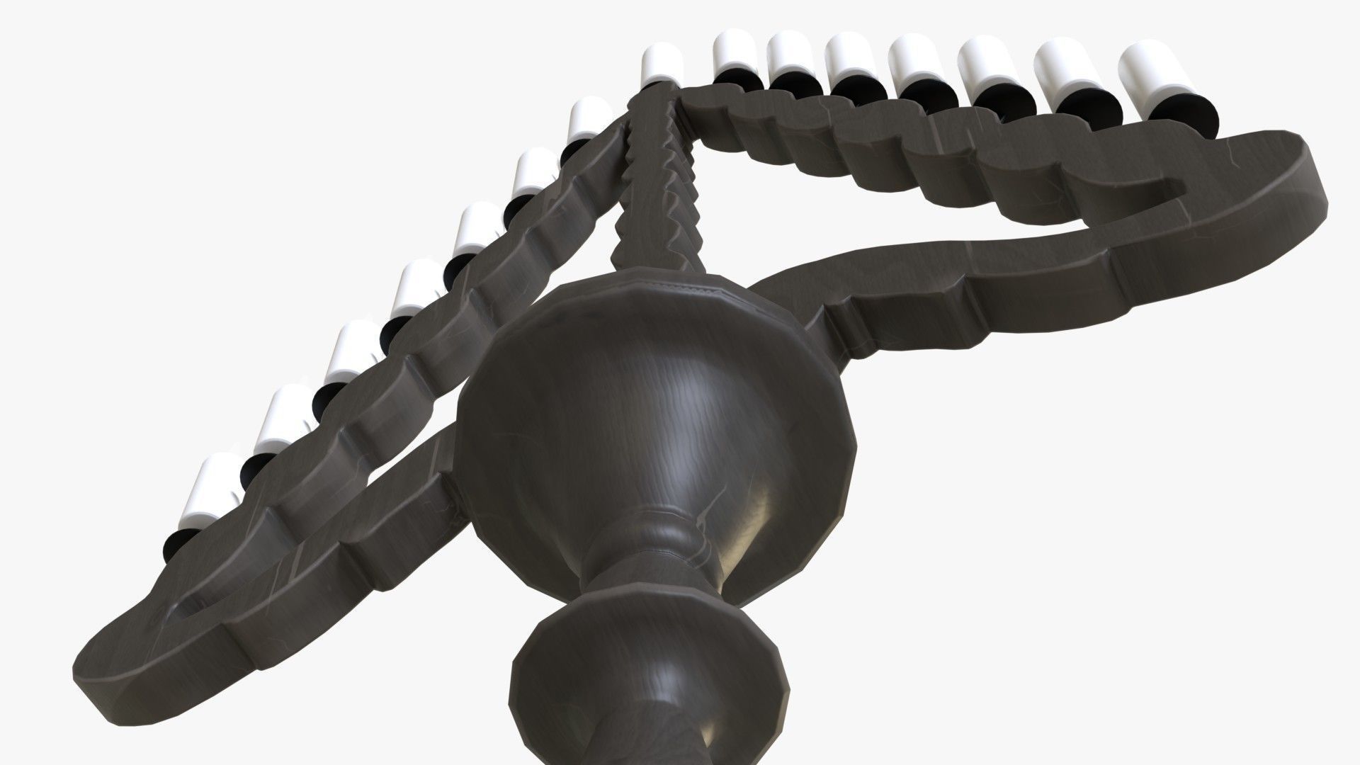 Candlestick holder 3D model_8