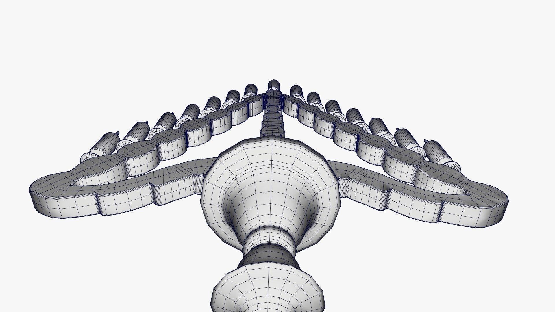 Candlestick holder 3D model_23