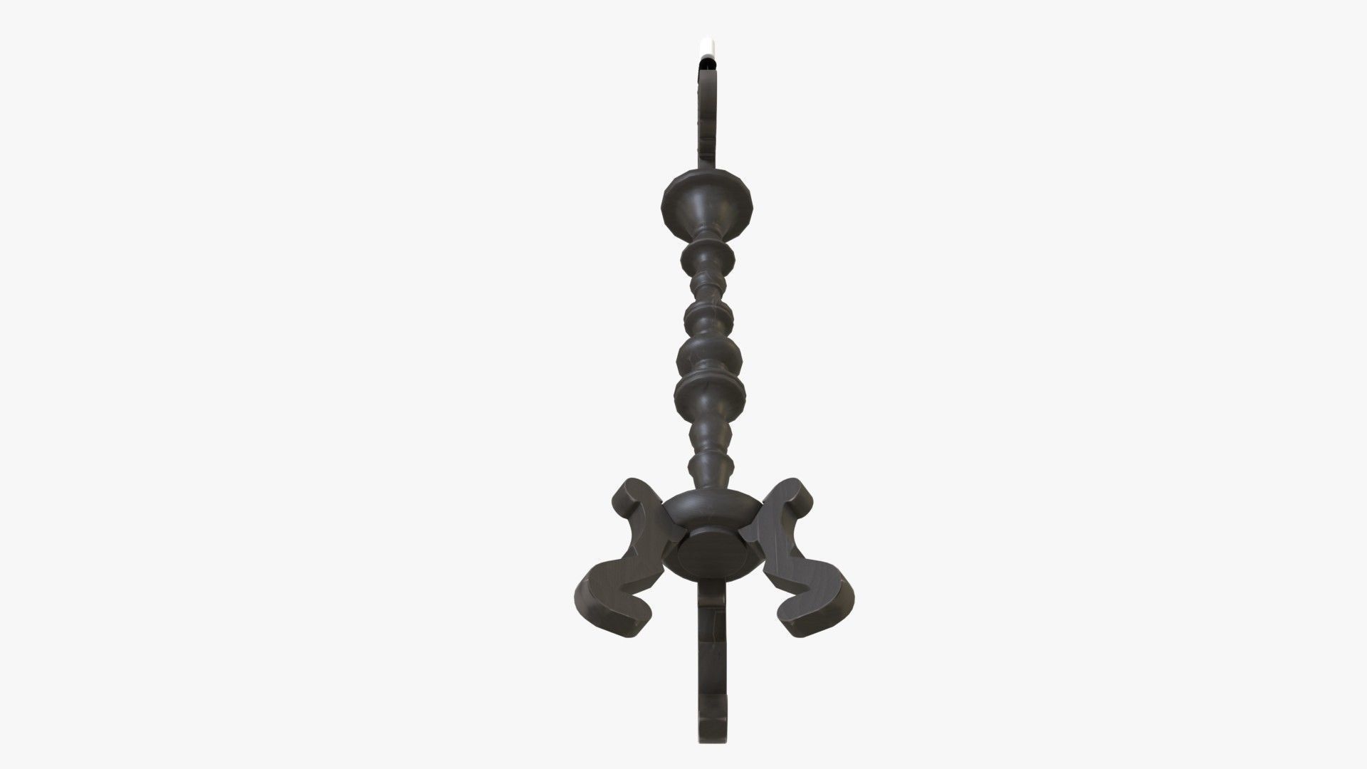 Candlestick holder 3D model_10