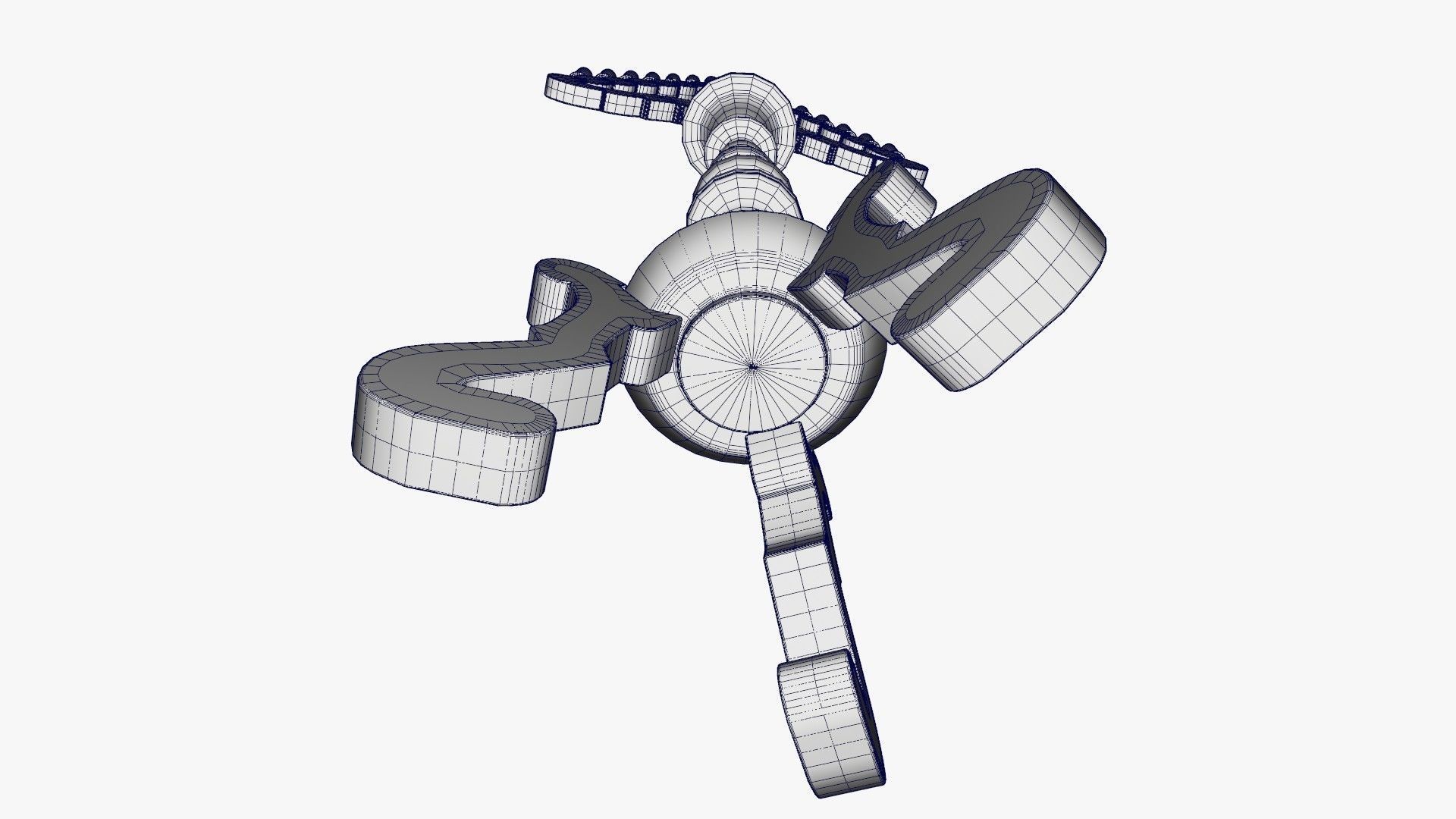 Candlestick holder 3D model_21