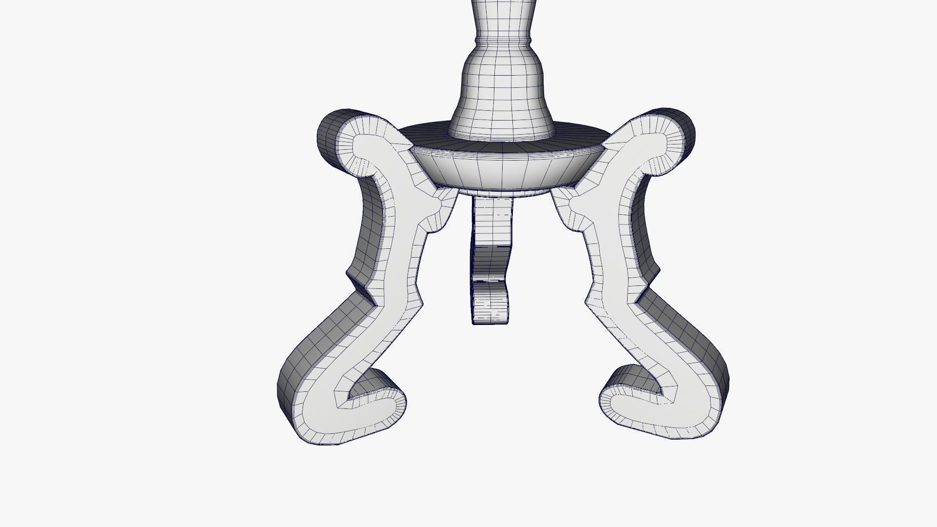 Candlestick holder 3D model_17