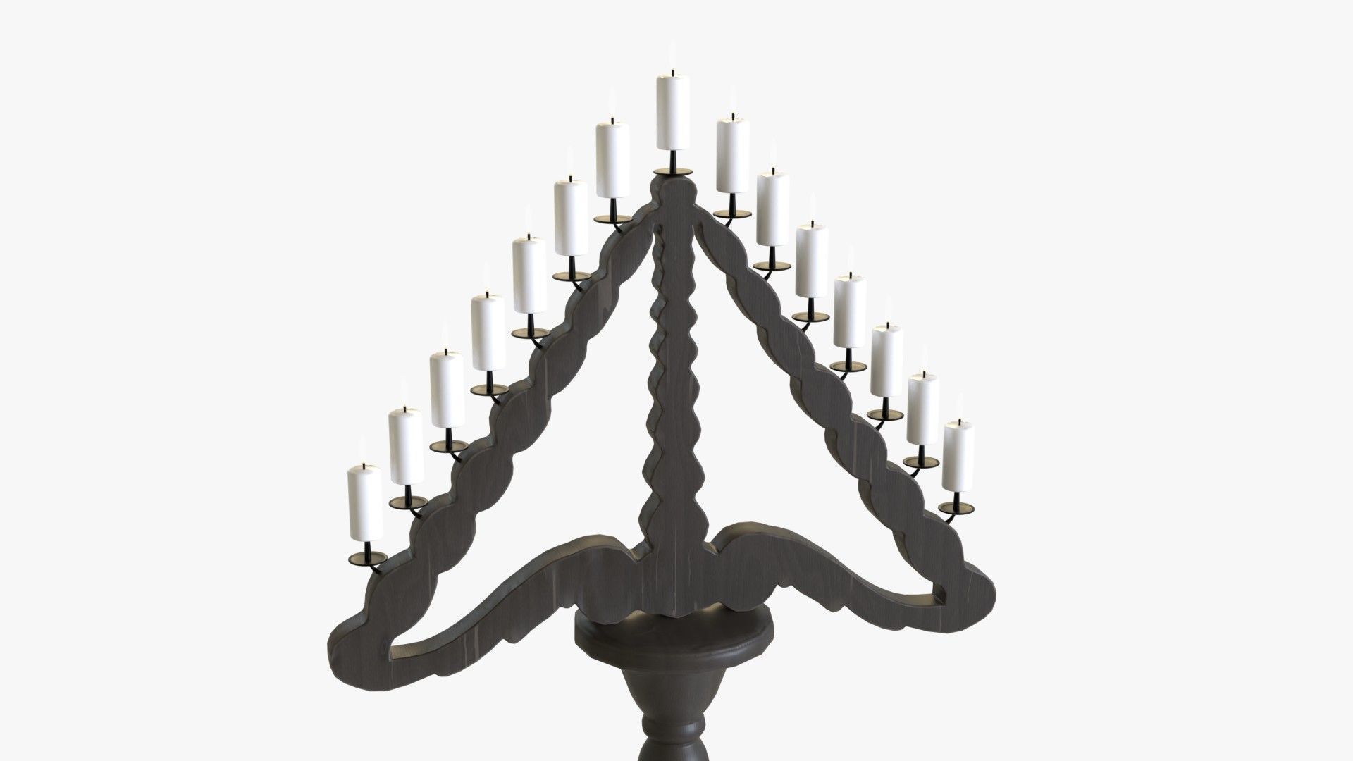 Candlestick holder 3D model_1