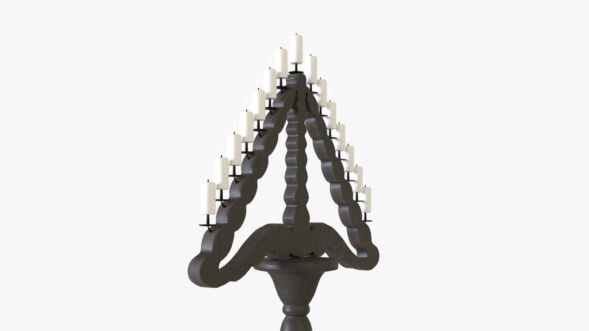 Candlestick holder 3D model_6