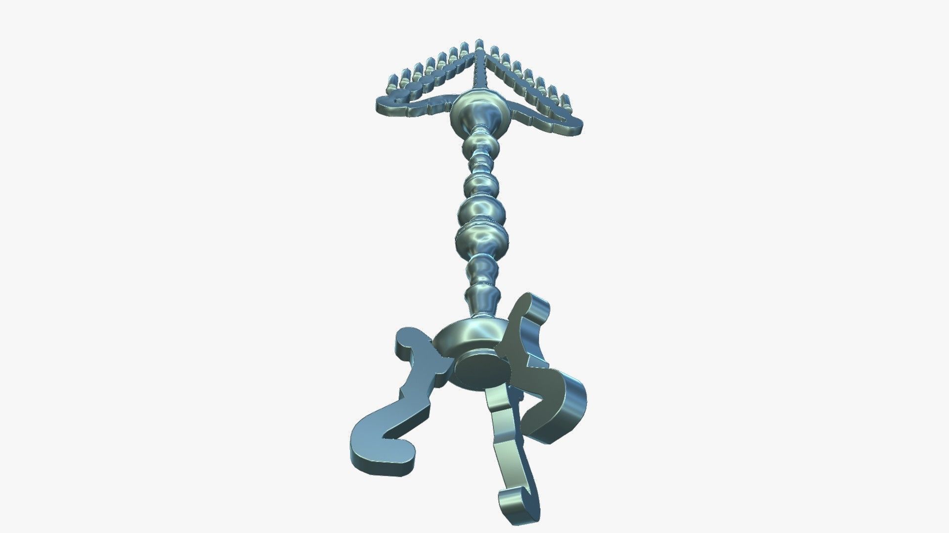 Candlestick holder 3D model_26