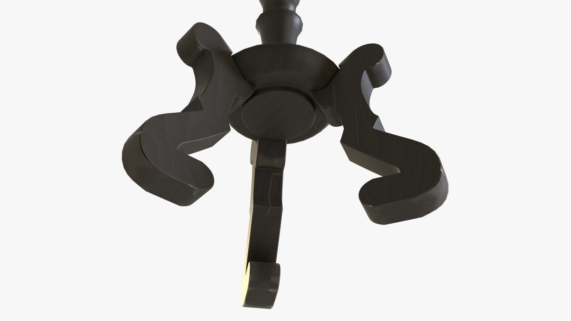 Candlestick holder 3D model_9