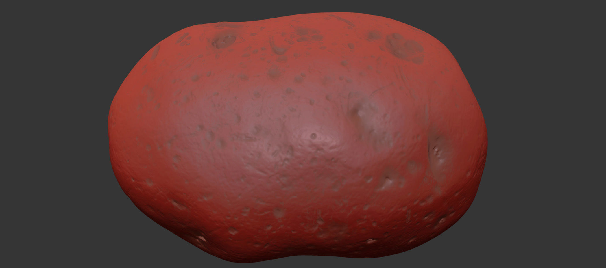 Potato 3D model_7