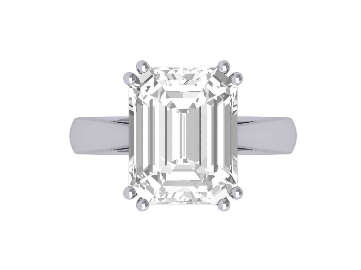 Wedding Ring  3D print model_5