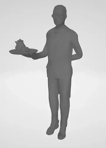 Alfred Pennyworth Batman 3D print model