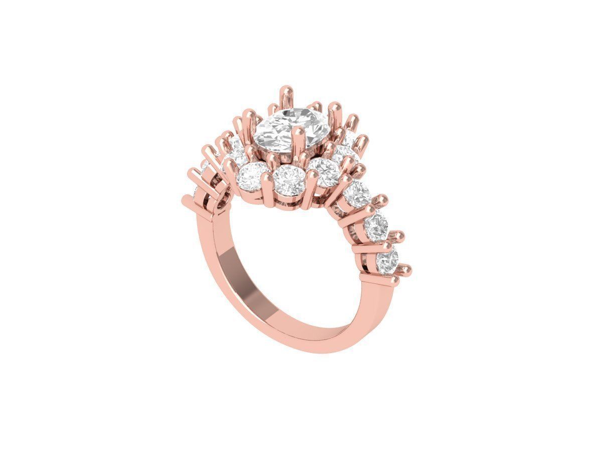 Wedding Ring  3D print model_3