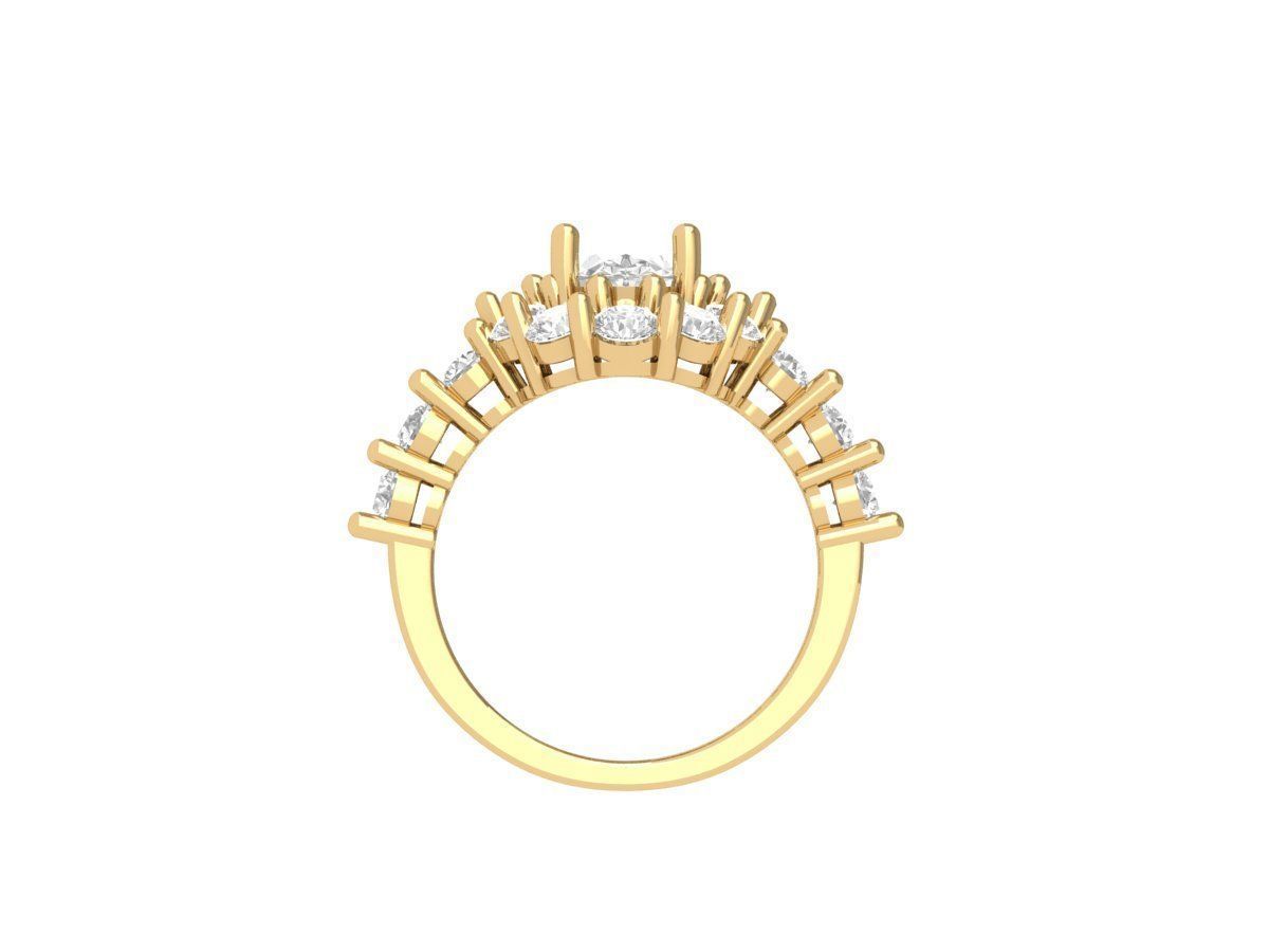 Wedding Ring  3D print model_2