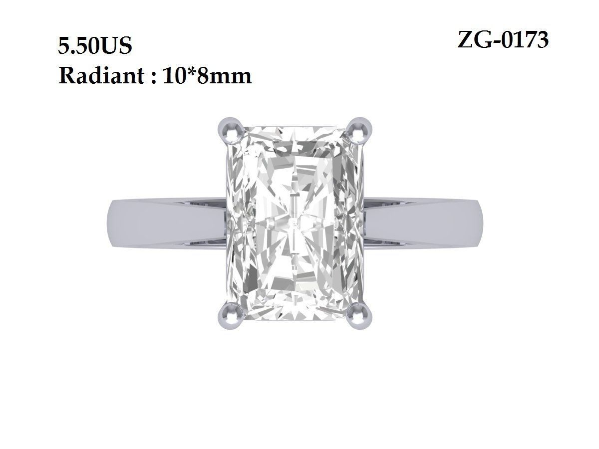 Wedding Ring  3D print model_11