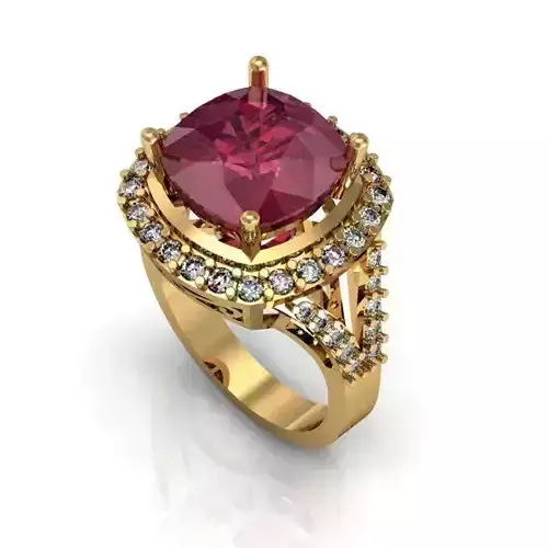 ruby daimond ring