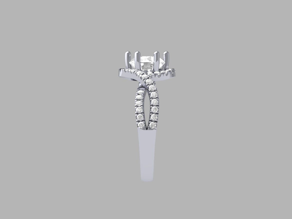 Wedding Ring  3D print model_11