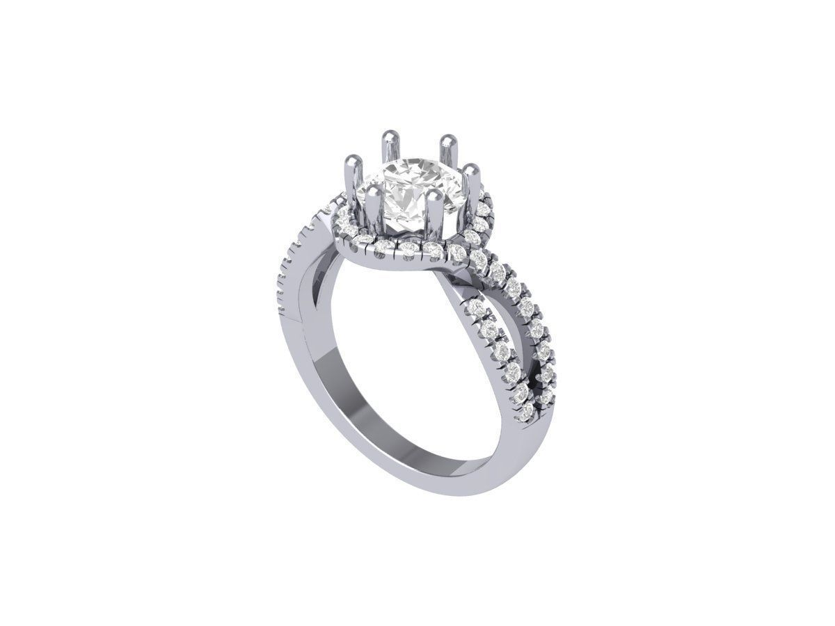 Wedding Ring  3D print model_2