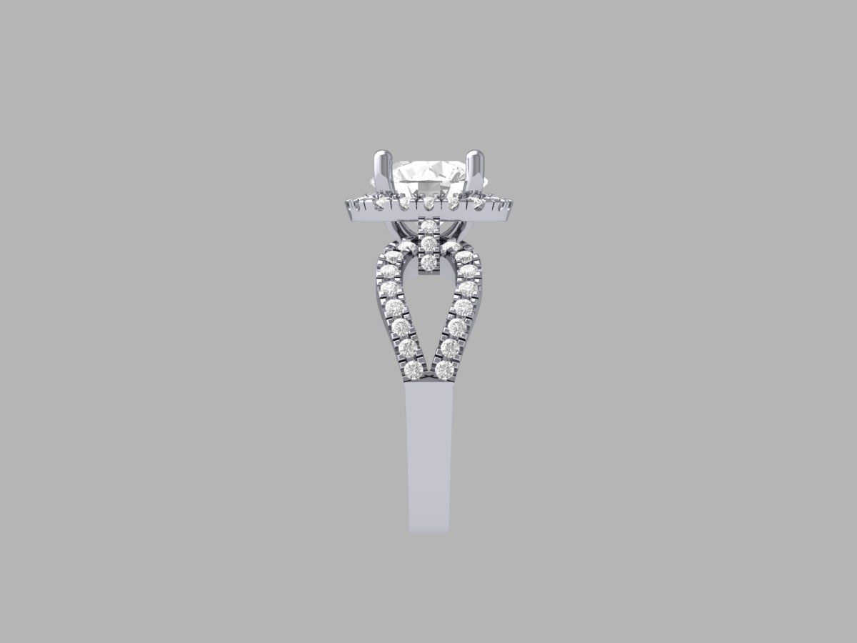 Wedding Ring 3D print model_11