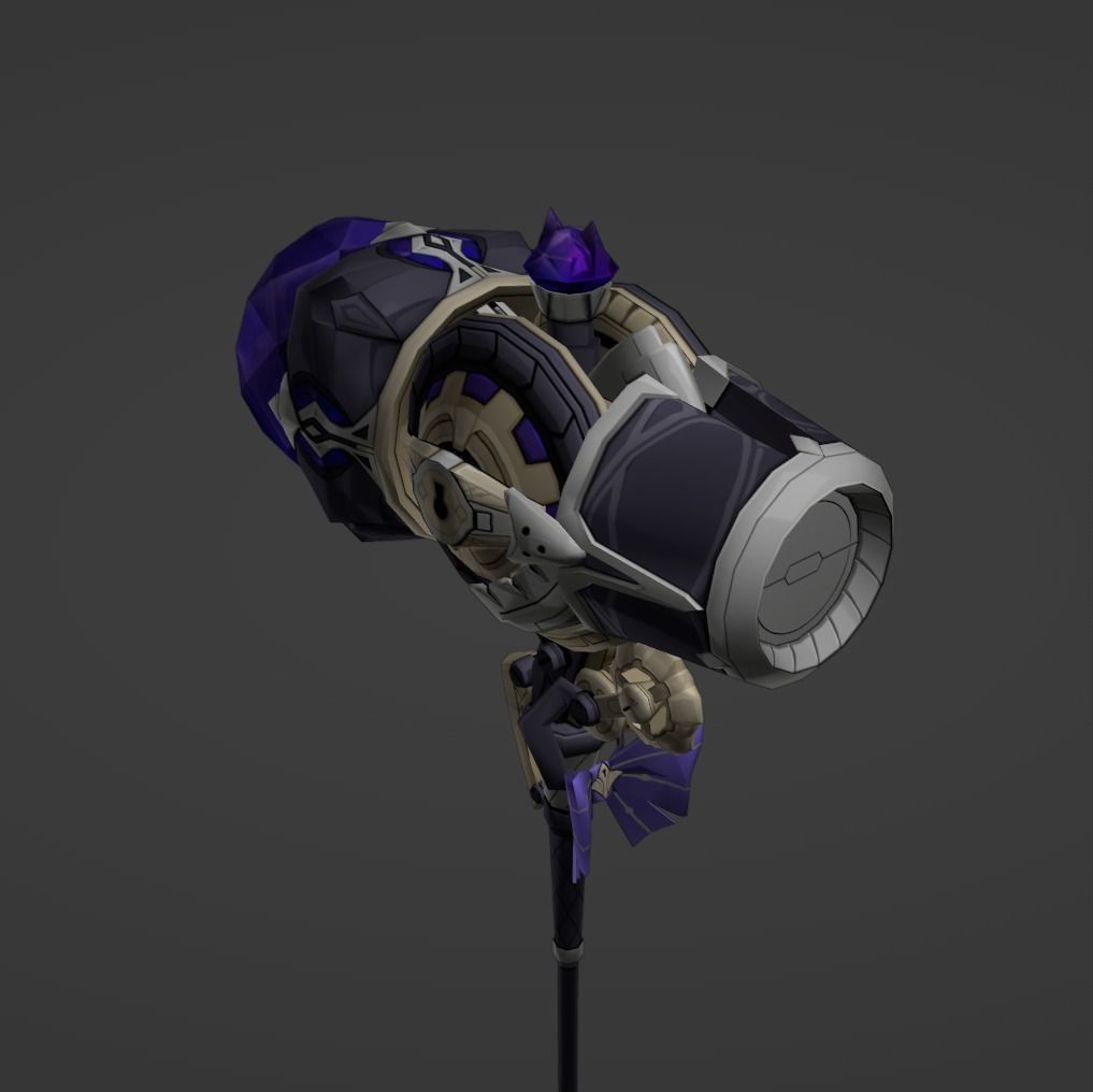 Herta Hammer - Honkai Star Rail - Herta Cosplay 3D print model_3