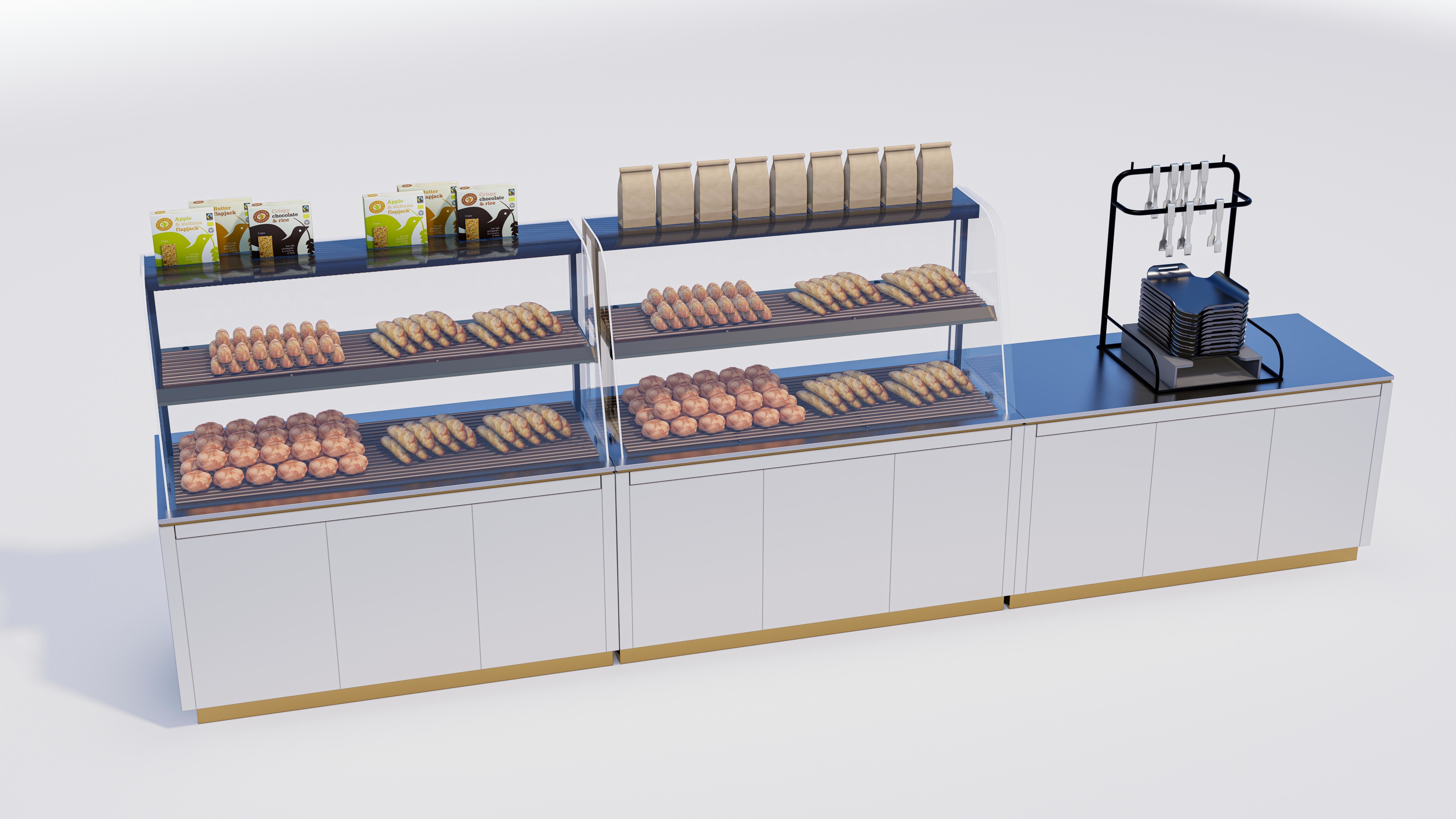 Bakery Interior 3D model_8