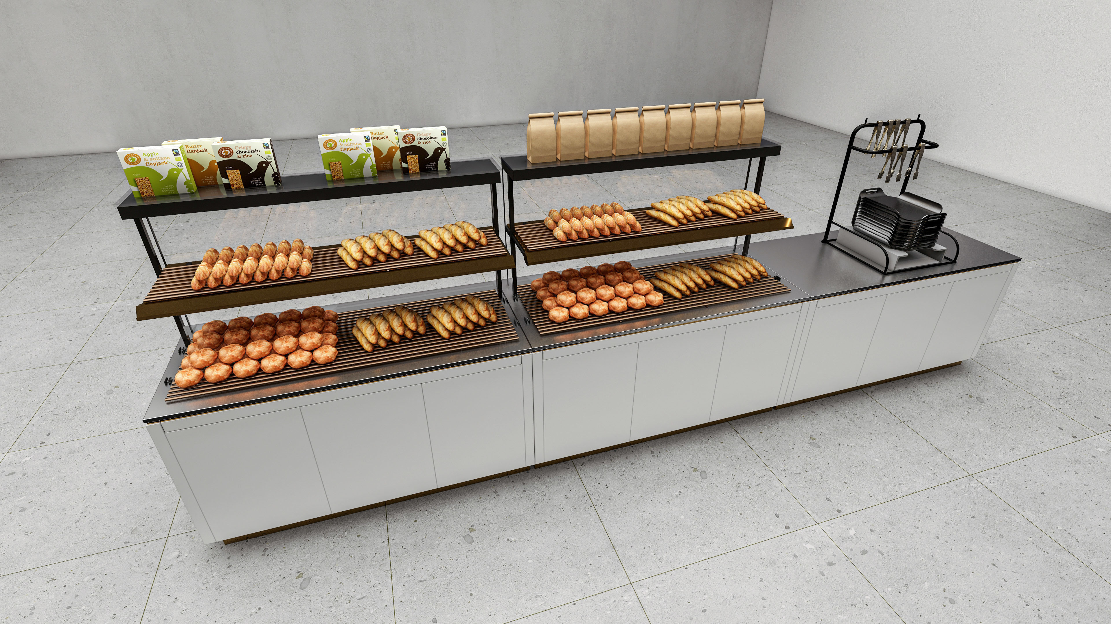 Bakery Interior 3D model_4