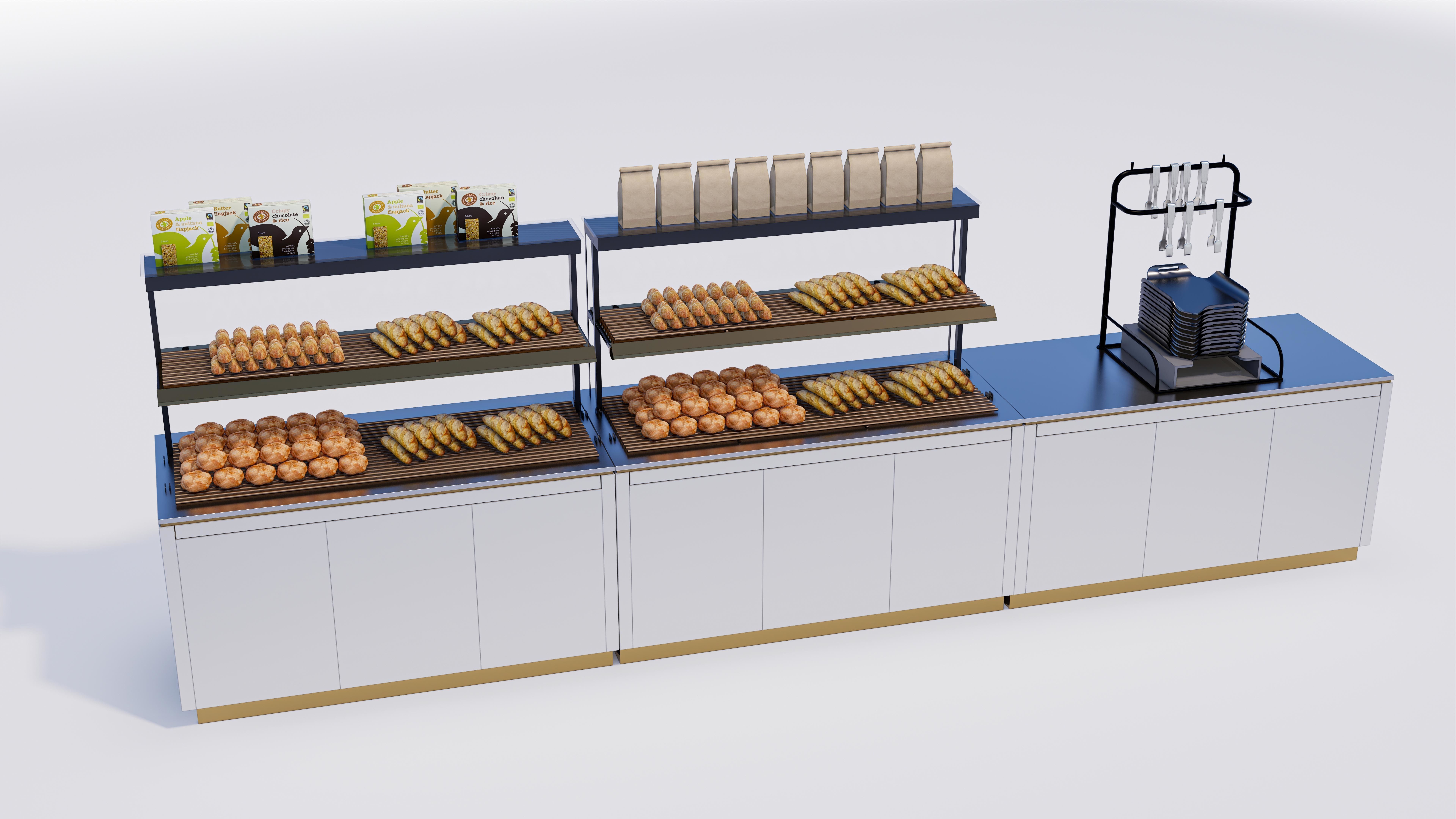 Bakery Interior 3D model_9