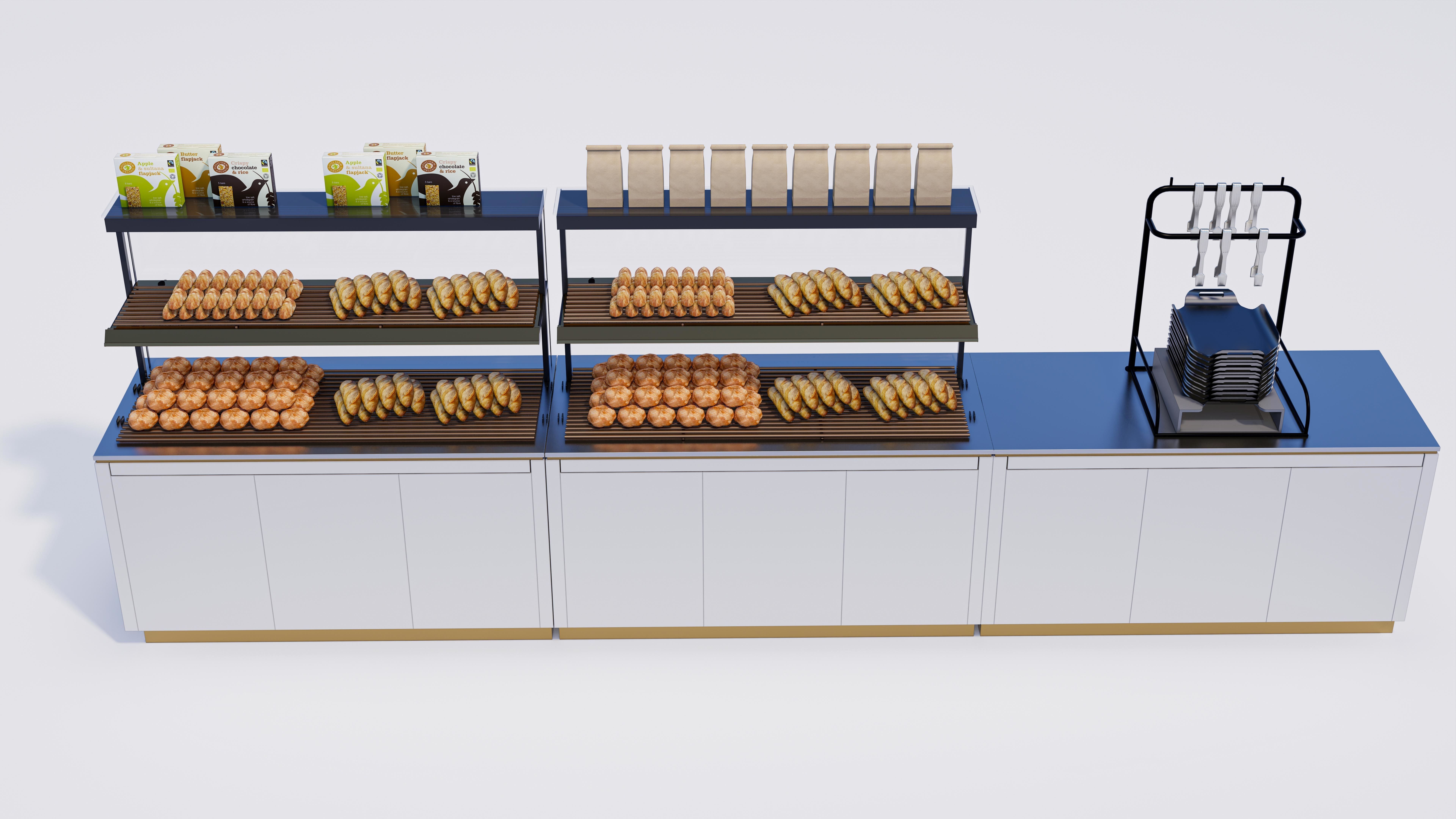 Bakery Interior 3D model_5