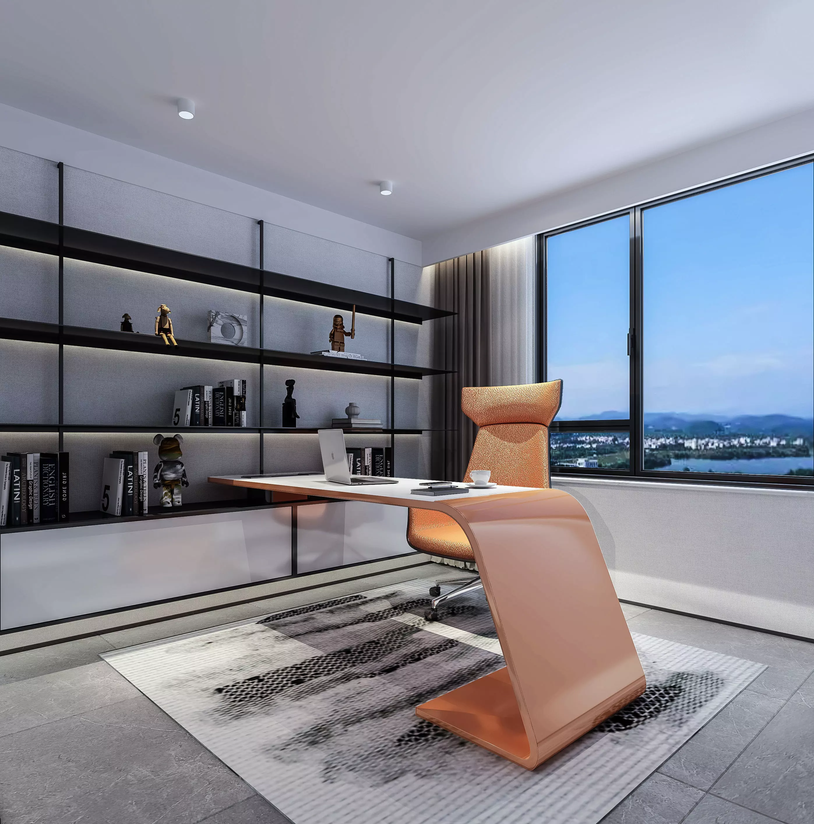 reading room 3D model_0