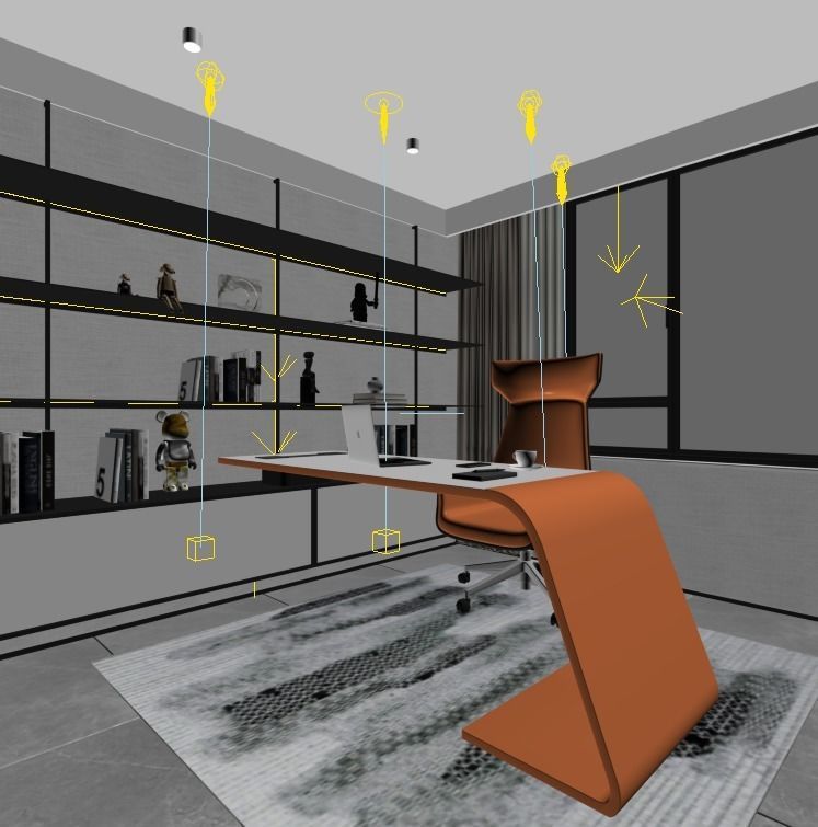 reading room 3D model_1