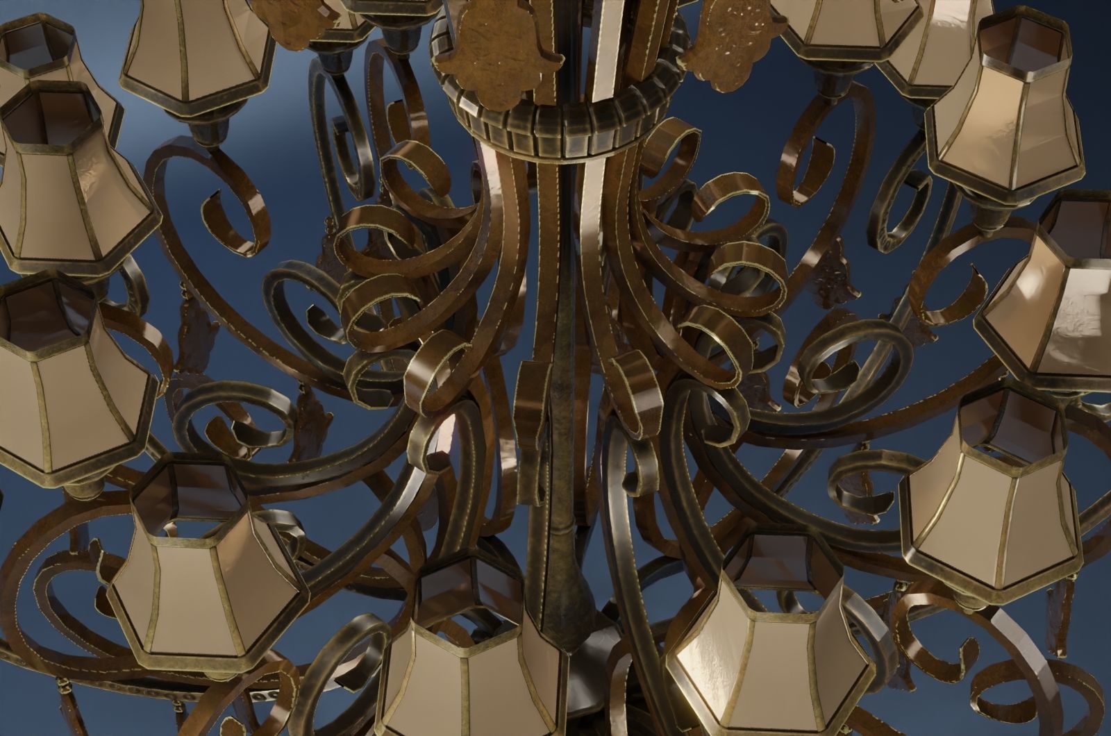 chandelier 3D model_6