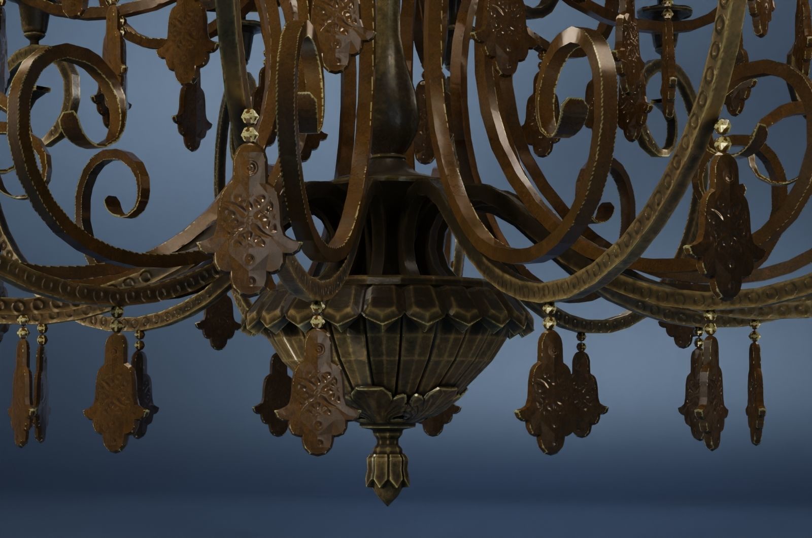 chandelier 3D model_3
