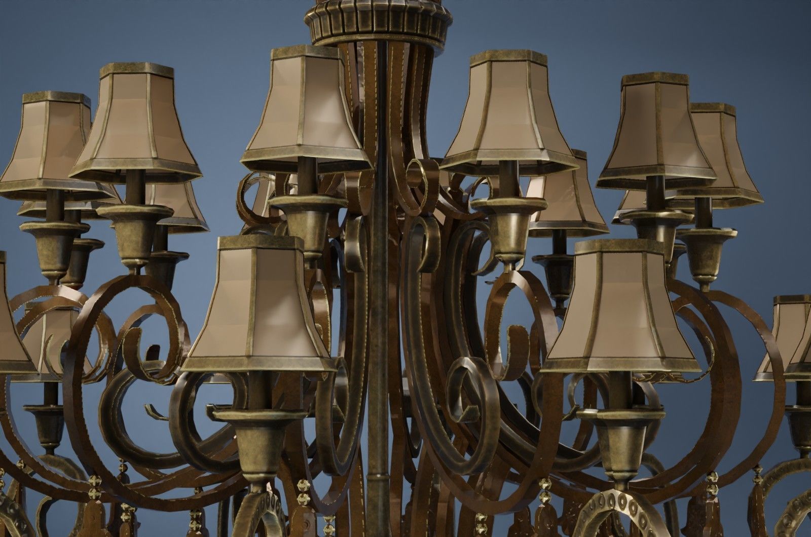 chandelier 3D model_4