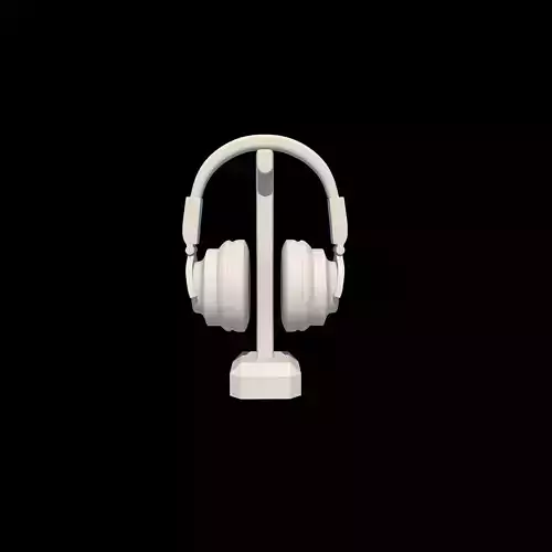 headphone Low-poly 3D model