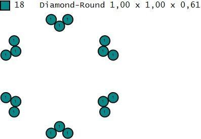Woman Solitaire Ring 487 3D print model_8