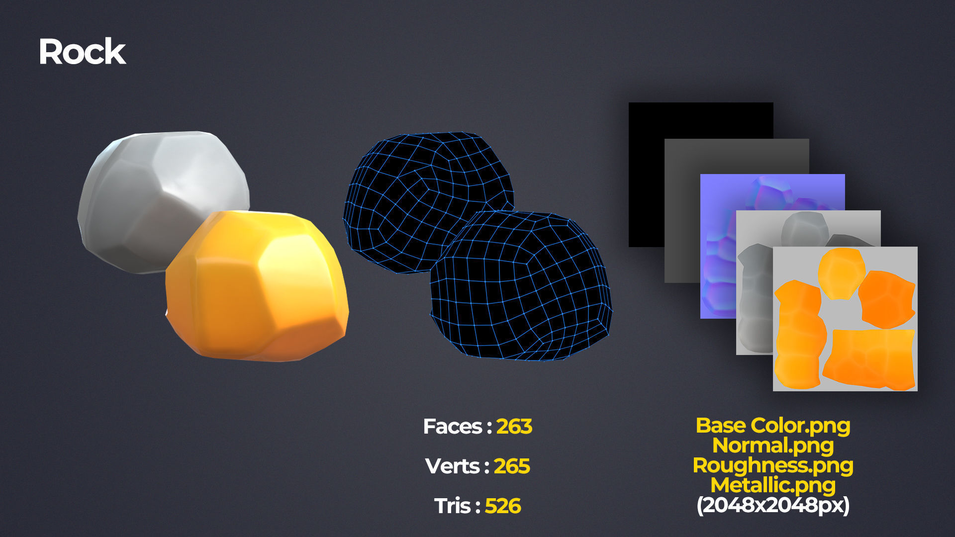 Treasure and Reward Pack Low-poly 3D model_43