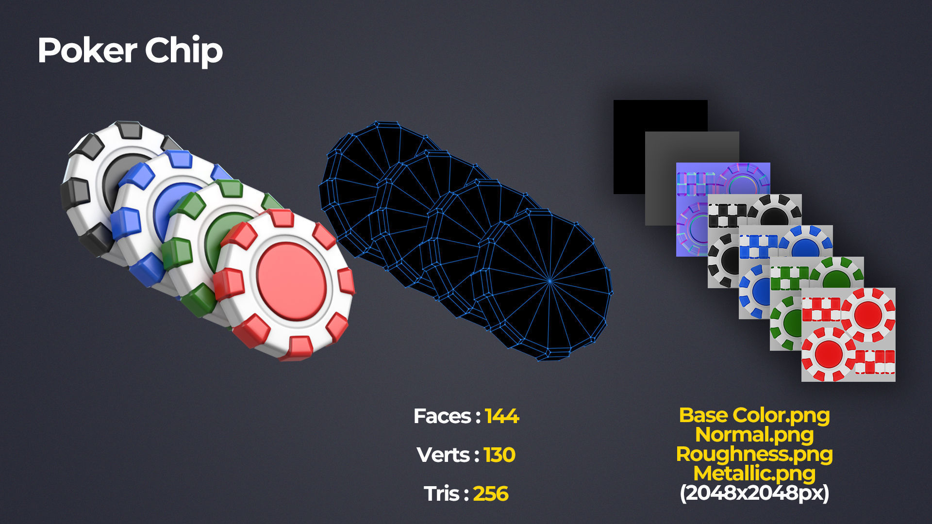 Treasure and Reward Pack Low-poly 3D model_42