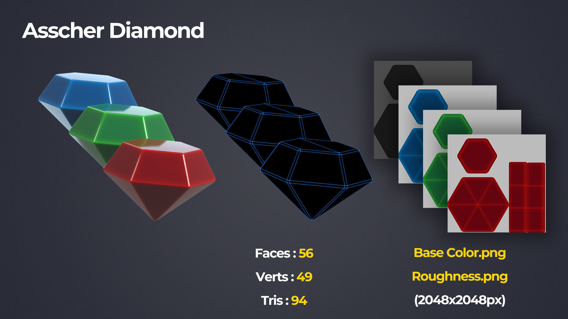 Treasure and Reward Pack Low-poly 3D model_35