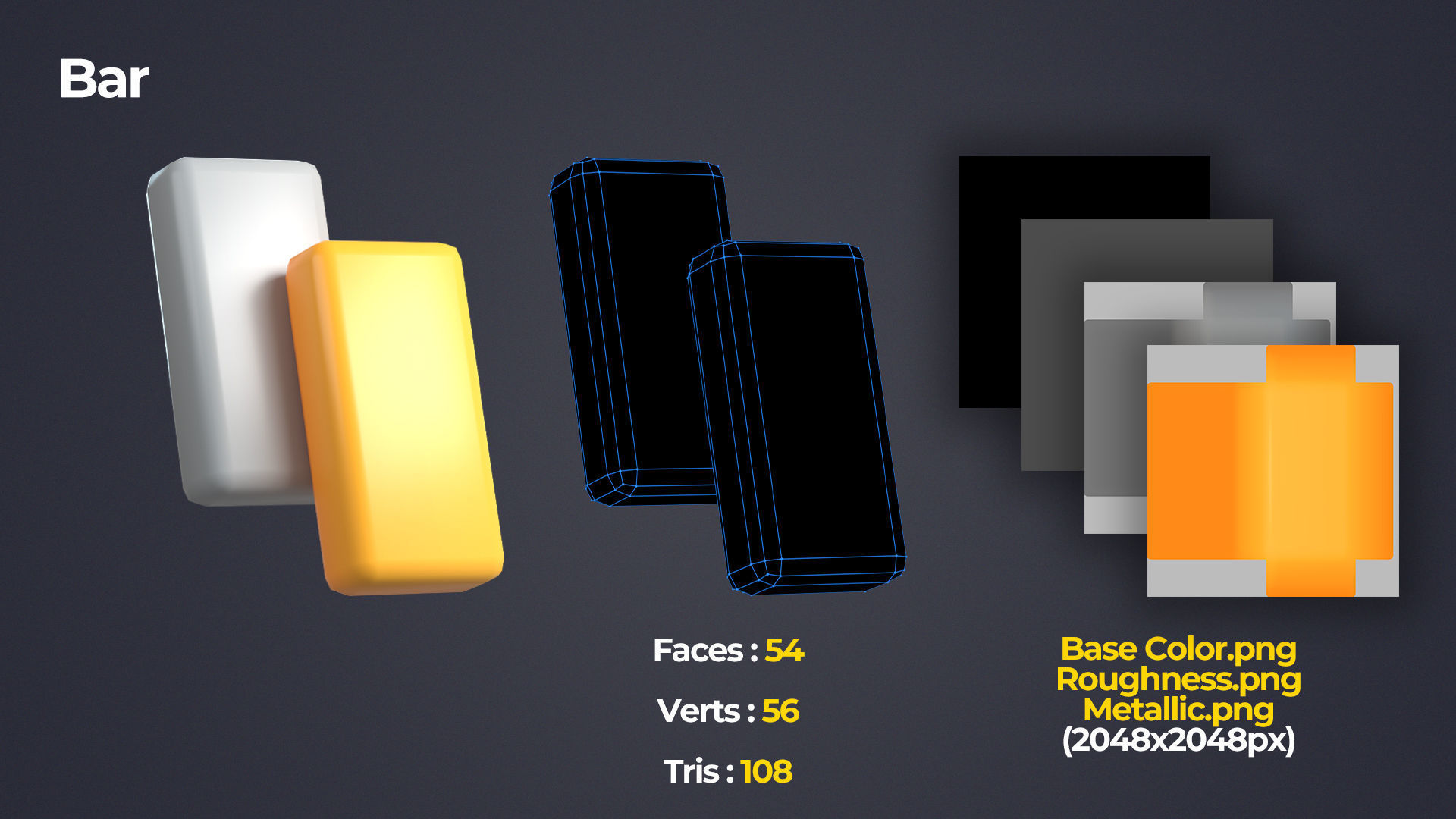 Treasure and Reward Pack Low-poly 3D model_7