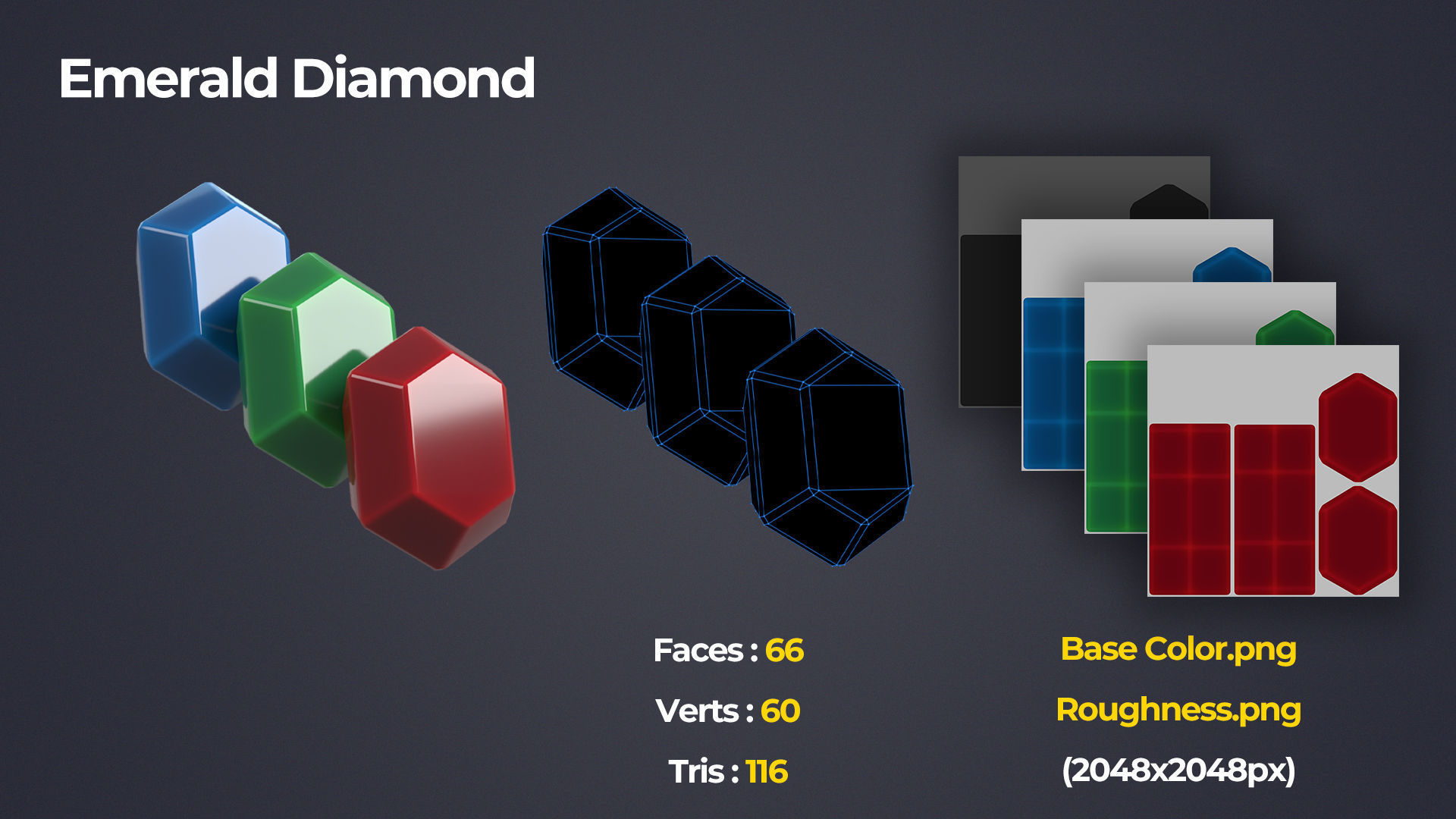 Treasure and Reward Pack Low-poly 3D model_36