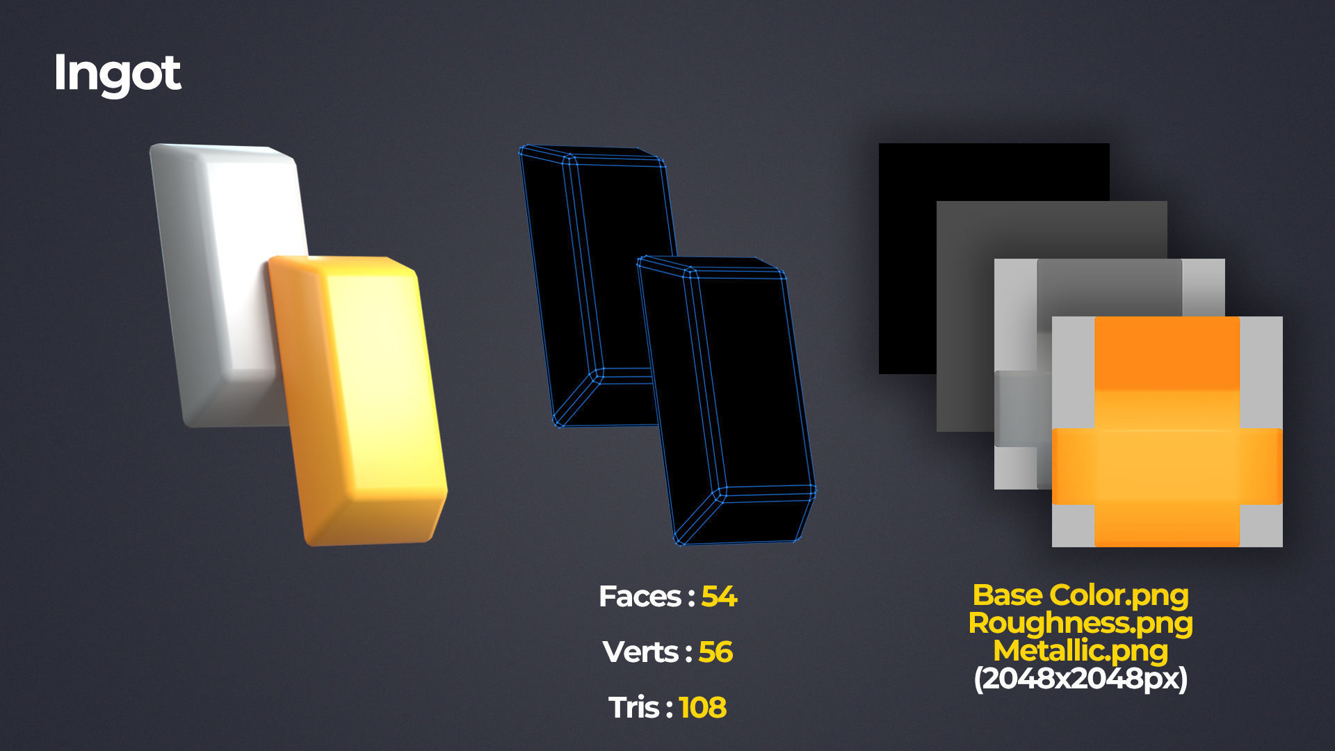 Treasure and Reward Pack Low-poly 3D model_38