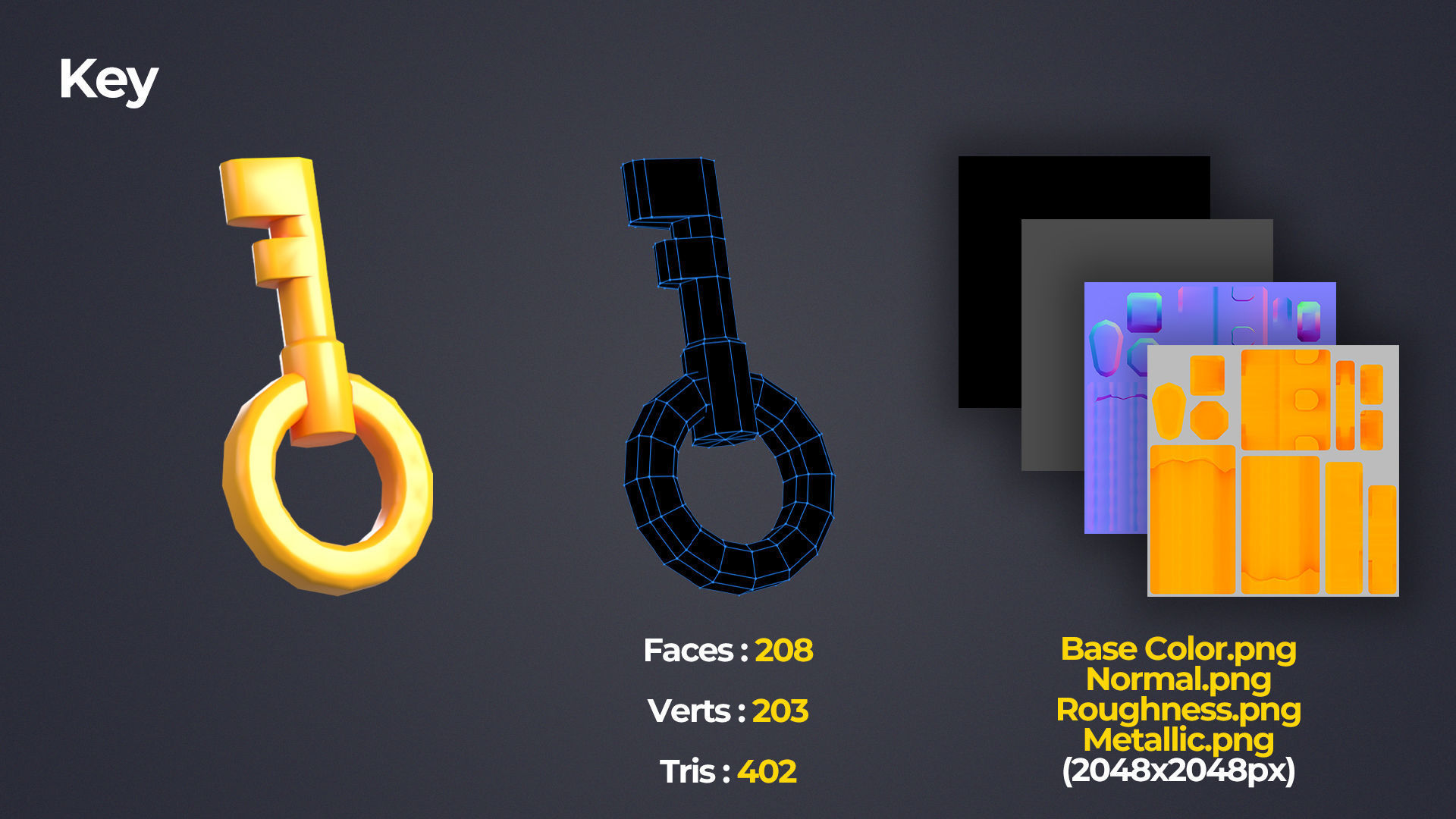 Treasure and Reward Pack Low-poly 3D model_39