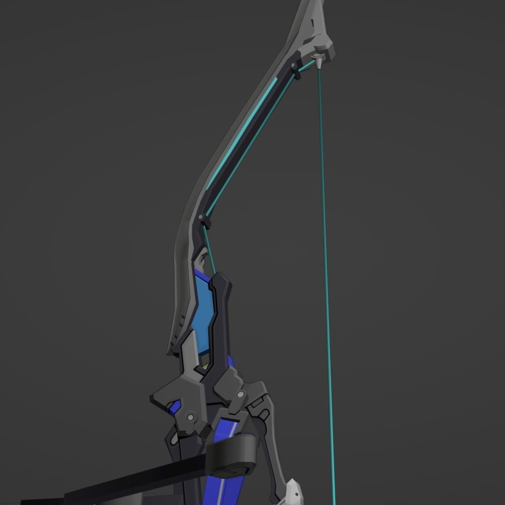 March 7th Bow - Honkai Star Rail - March 7th Cosplay 3D print model_2
