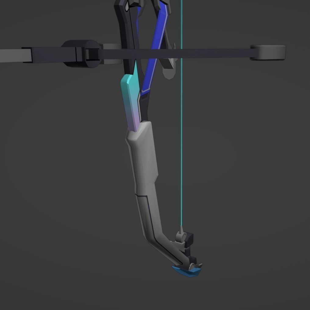 March 7th Bow - Honkai Star Rail - March 7th Cosplay 3D print model_3