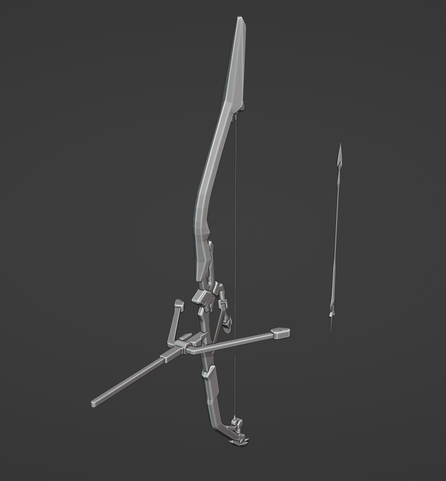 March 7th Bow - Honkai Star Rail - March 7th Cosplay 3D print model_8