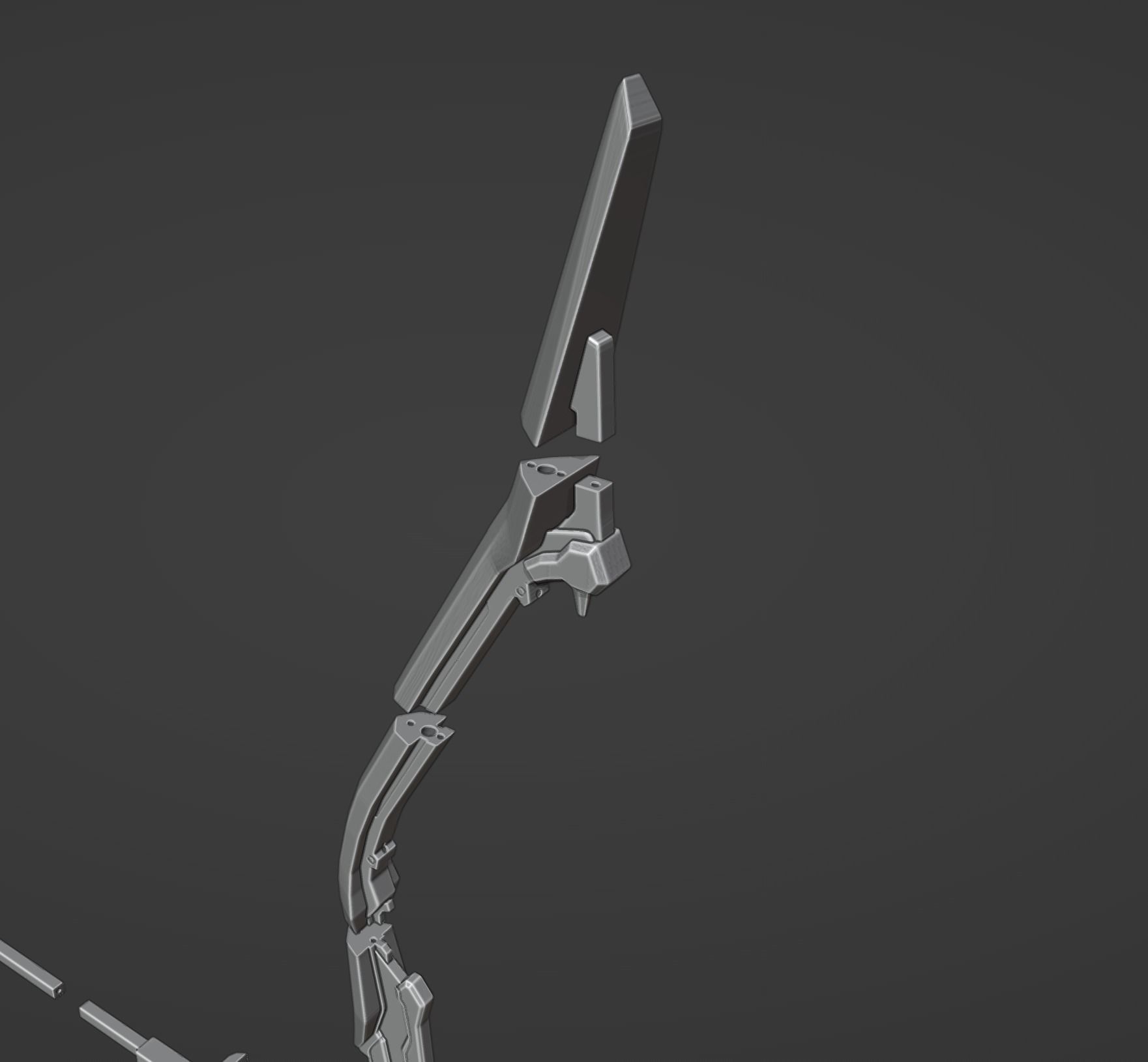 March 7th Bow - Honkai Star Rail - March 7th Cosplay 3D print model_13