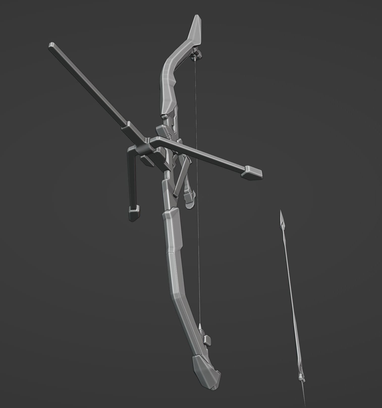 March 7th Bow - Honkai Star Rail - March 7th Cosplay 3D print model_9