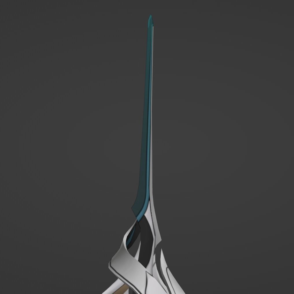 Luocha Rapier - Honkai Star Rail - Luocha Cosplay 3D print model_3