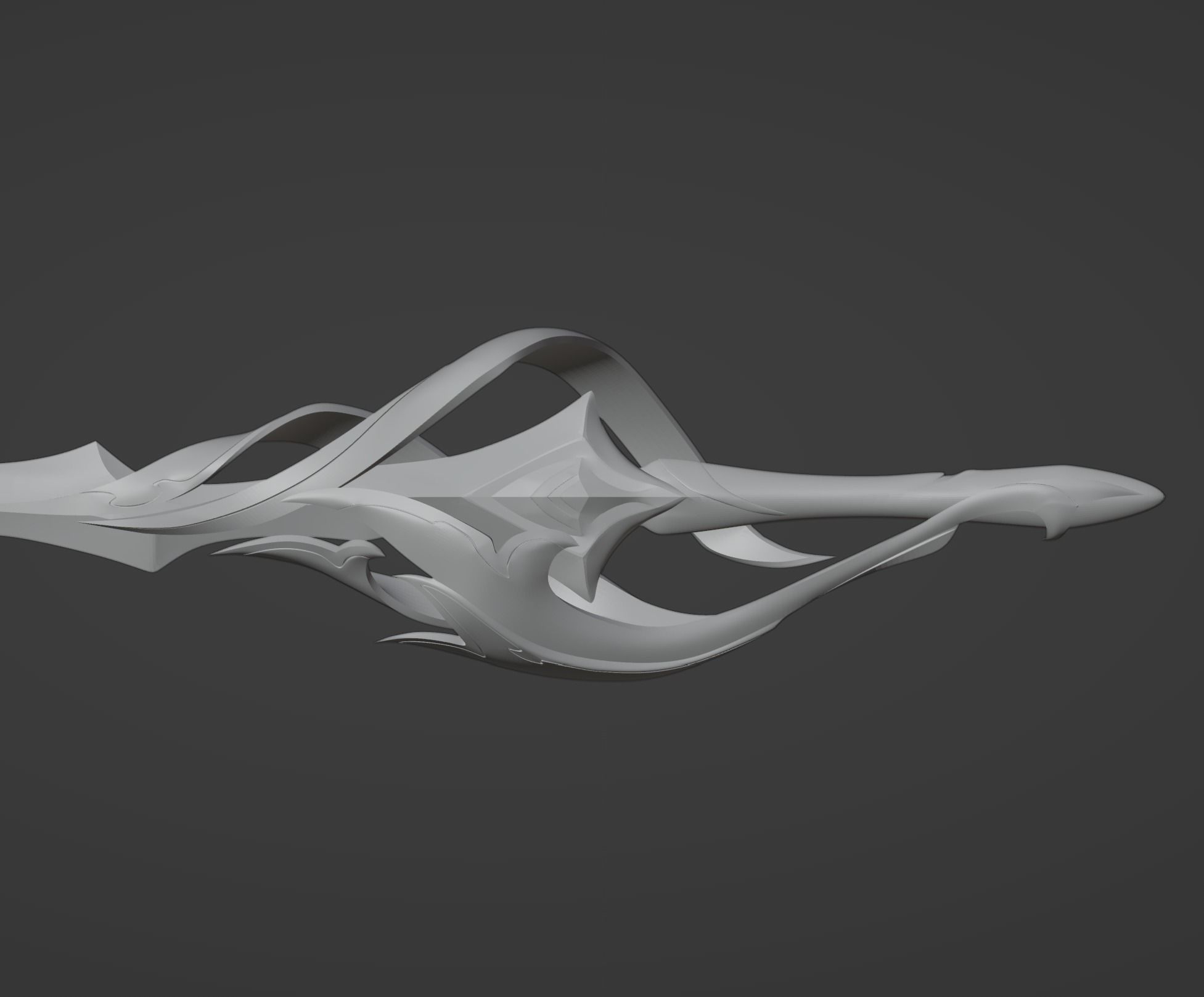 Luocha Rapier - Honkai Star Rail - Luocha Cosplay 3D print model_7