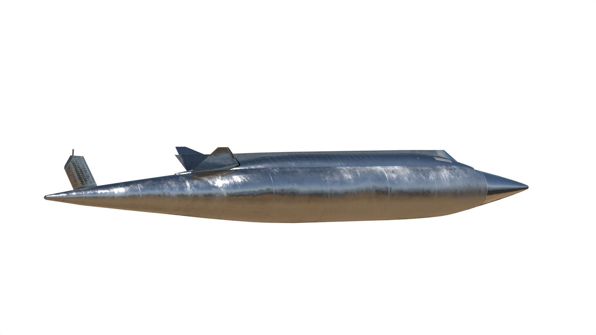 B-58 Hustler Nuclear Bomber 3D Model 3D model_6