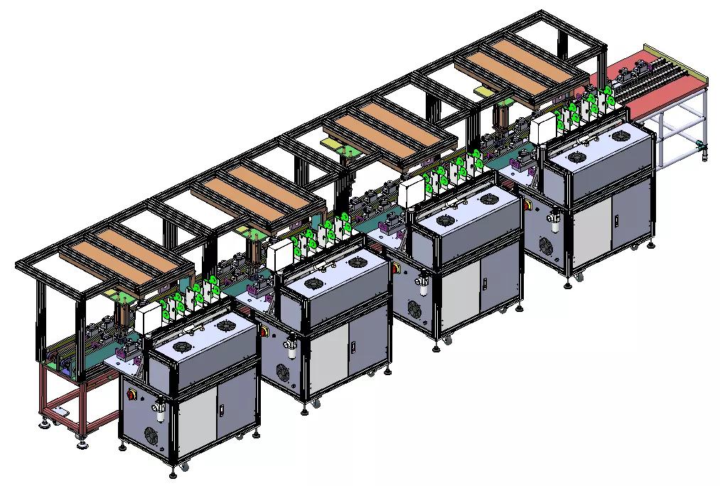 Motor welding line 3D model_0