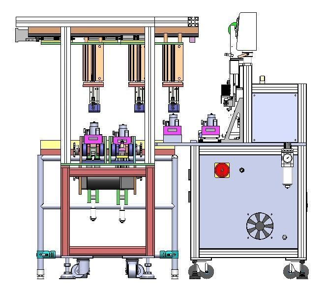 Motor welding line 3D model_2